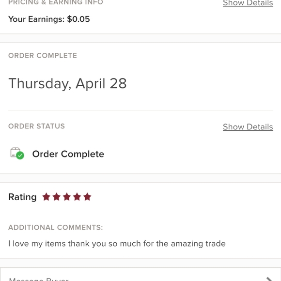 Trade History - Picture 11 of 11